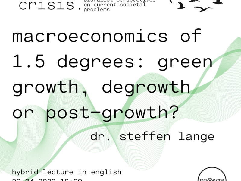 Macroeconomics of 1.5 degrees: green growth, degrowth or&nbsp;post-growth?